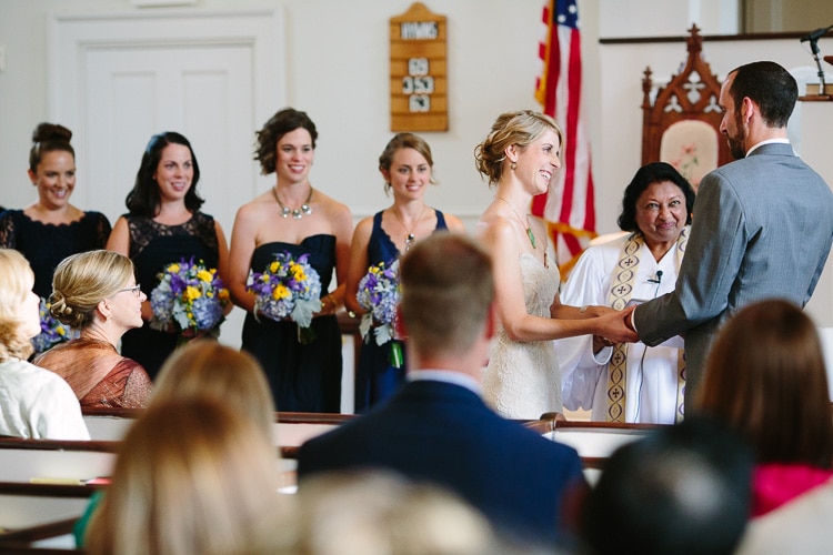 emotional Massachusetts wedding photography, First Congregational Curch, Marion MA