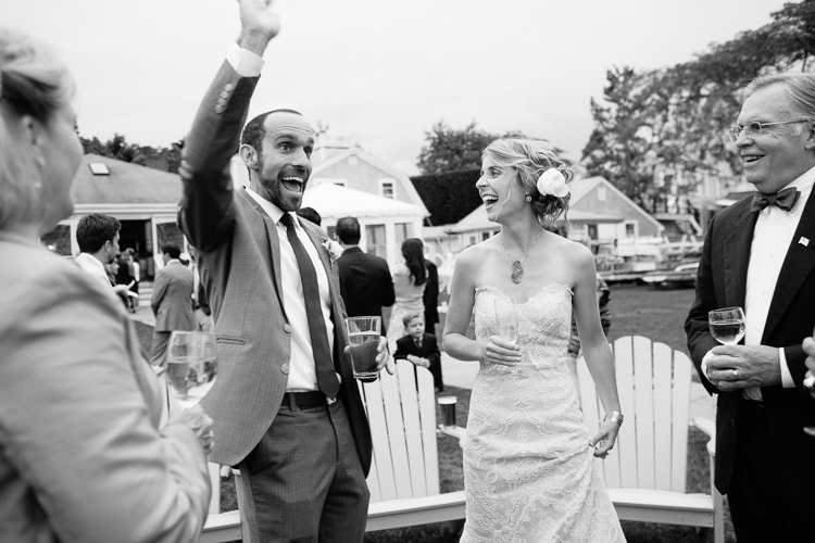 Marion, Massachusetts documentary wedding photographer, Beverly Yacht Club