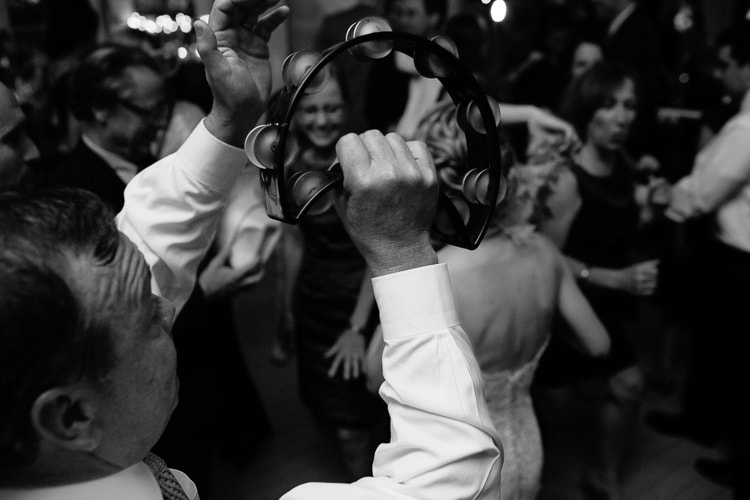 Massachusetts documentary wedding photography, guests dance at the Beverly Yacht Club