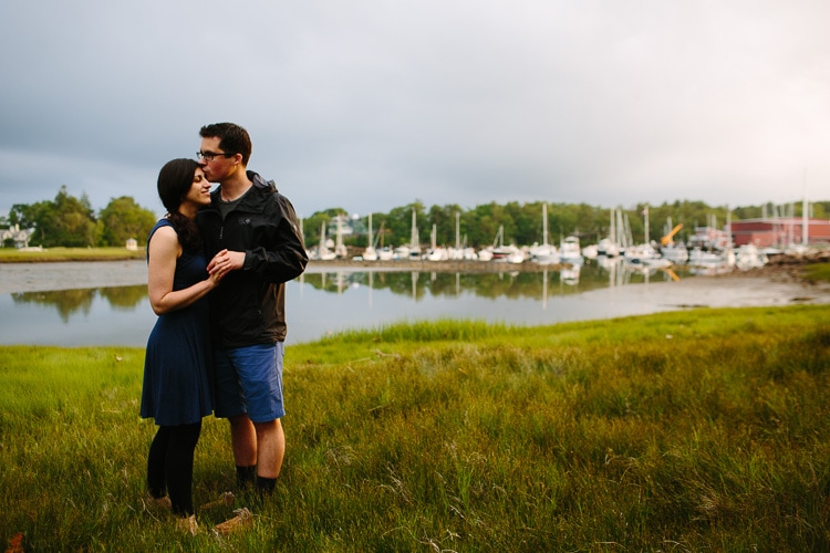 Manchester-by-the-Sea engagement photo by Kelly Benvenuto