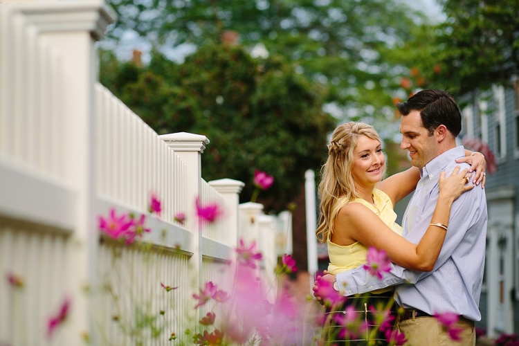 colorful Marblehead engagement photos, photography by Kelly Benvenuto