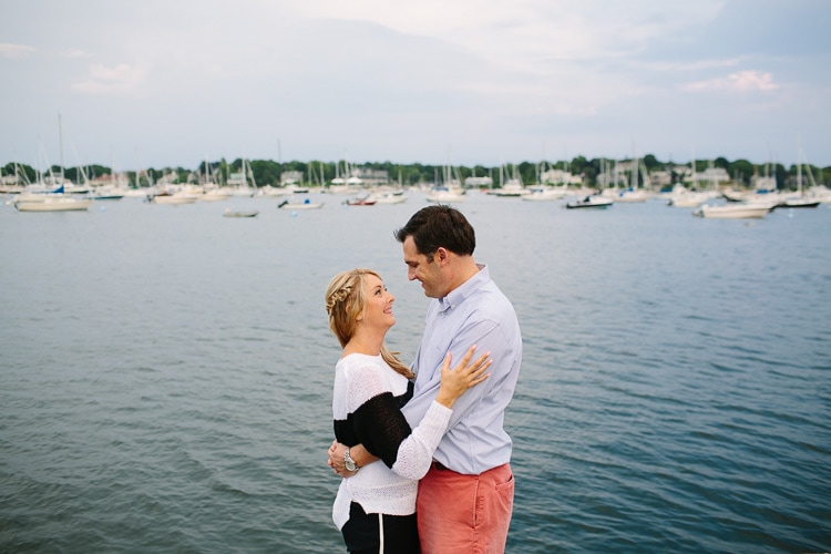 harborside engagement photos in Marblehead, image by Kelly Benvenuto