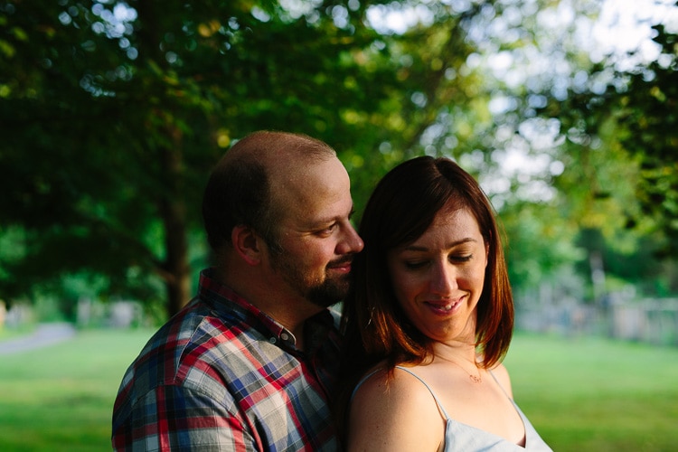the fens gardens engagement session
