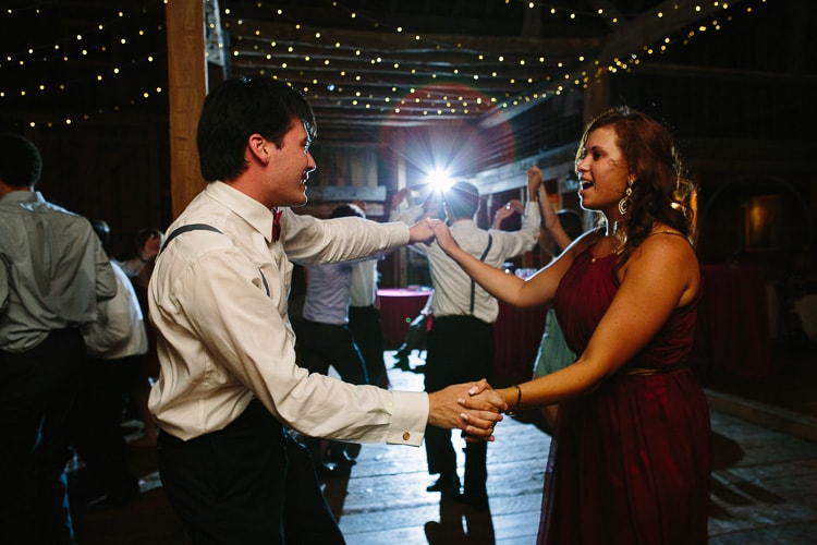 guests dance at the Valley, Ann Arbor wedding