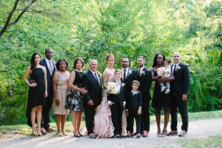 wedding family portrait, Boston wedding photographer