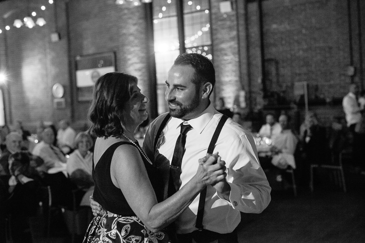 mother son dance, Charles River Museum wedding