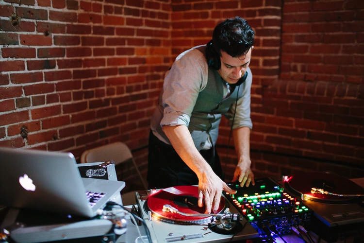 DJ at Charles River Museum wedding