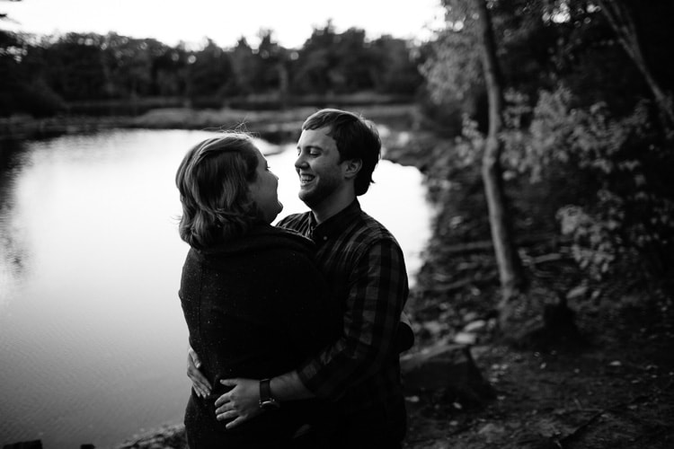 The engagement photos of Libby and Sean at Breakheart Reservation, Saugus, MA.