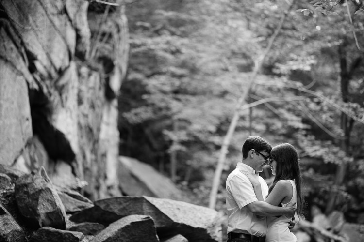 forest engagement photos in central Massachusetts