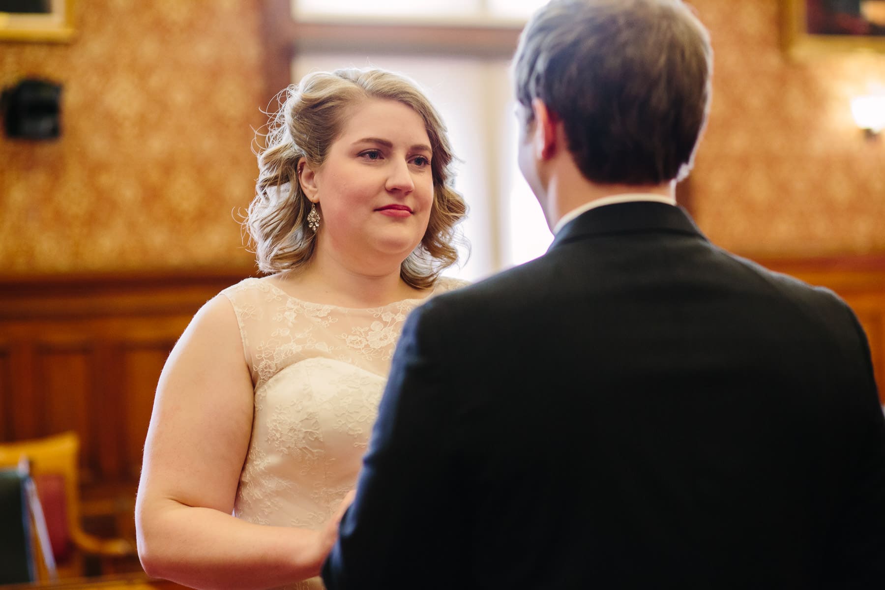 Emotional Cambridge City Hall wedding photography