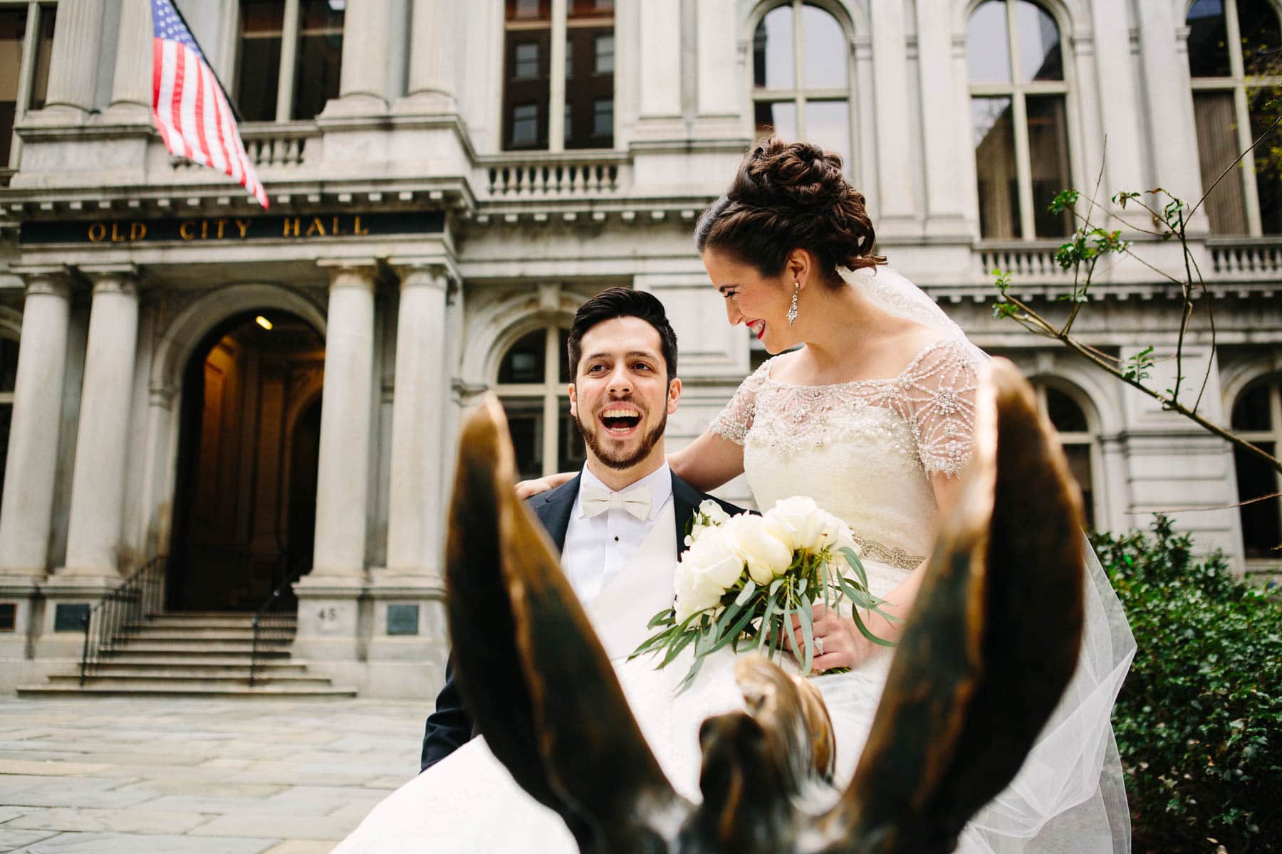 Boston Old City Hall wedding photography