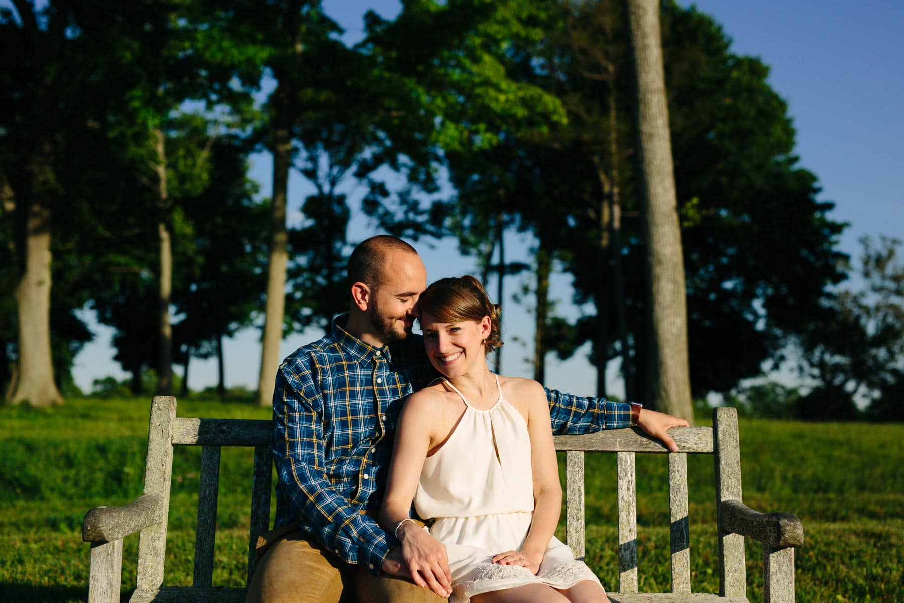 Kristen and Neds Worlds End engagement session. Photo by Kelly Benvenuto.