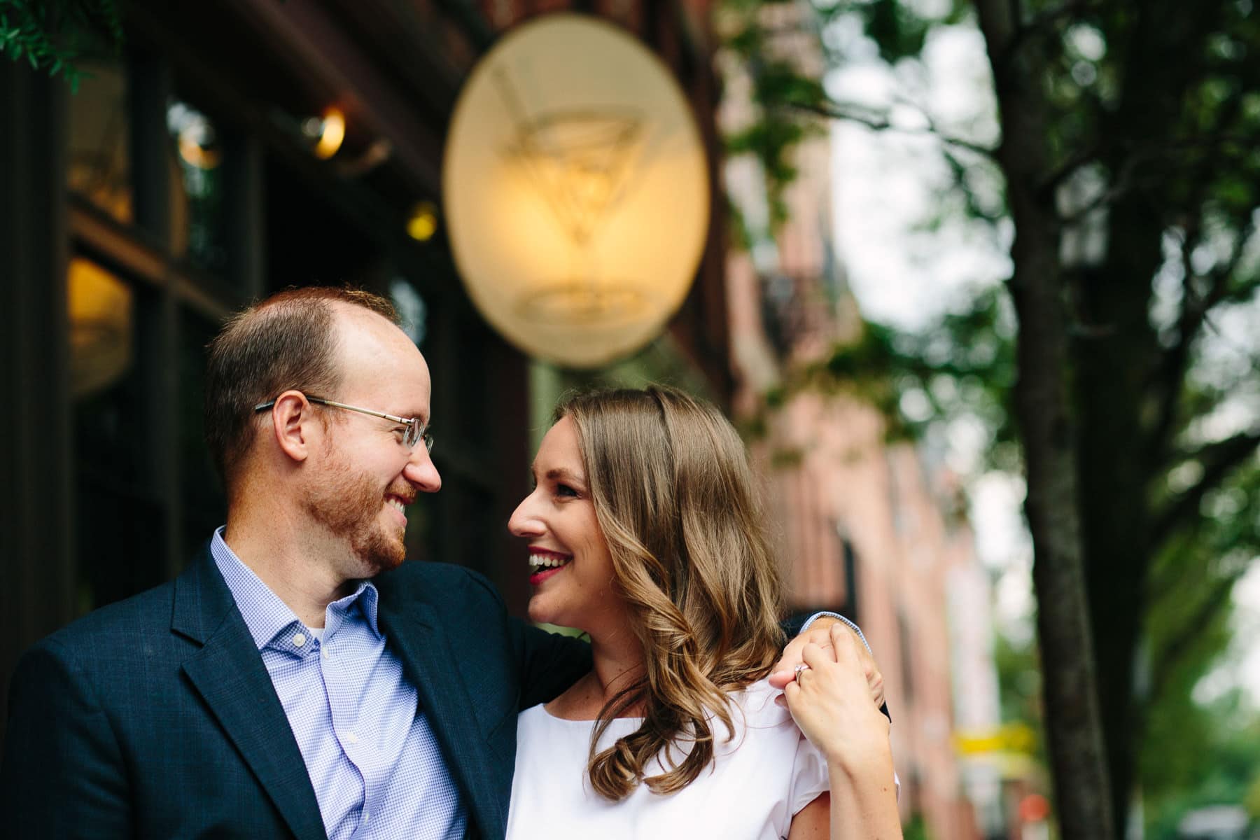 Laura and Tom's South End engagement session | Kelly Benvenuto Photography | Boston Wedding Photographer