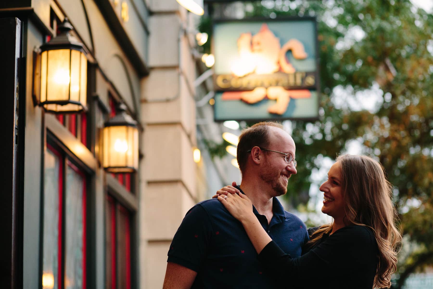 Laura and Tom's Kenmore Square engagement session | Kelly Benvenuto Photography | Boston Wedding Photographer
