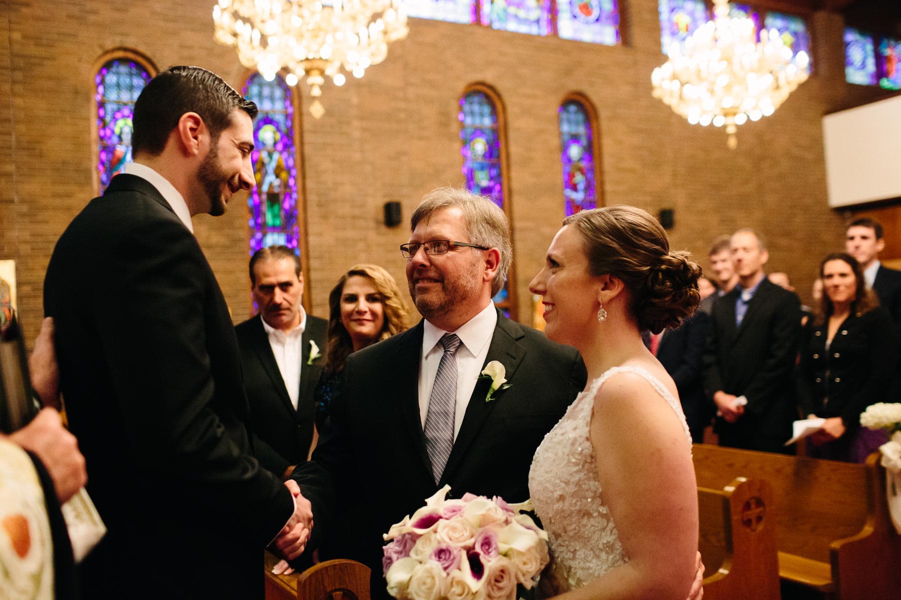 Lauren and George's wedding ceremony | Kelly Benvenuto Photography | Boston wedding photographer