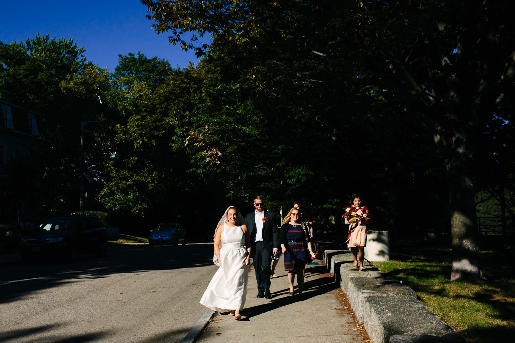Kristina and Joe's Jamaica Plain wedding at Hope Central Church and the Milky Way | Kelly Benvenuto Photography | Boston Wedding Photographer
