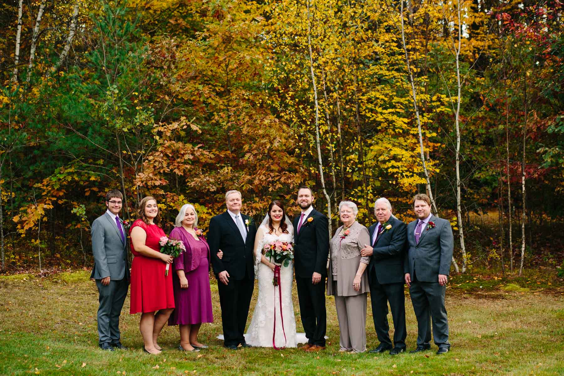 Melissa and Ben's Plymouth New Hampshire Wedding at the Greenhouse | New England wedding photographer Kelly Benvenuto