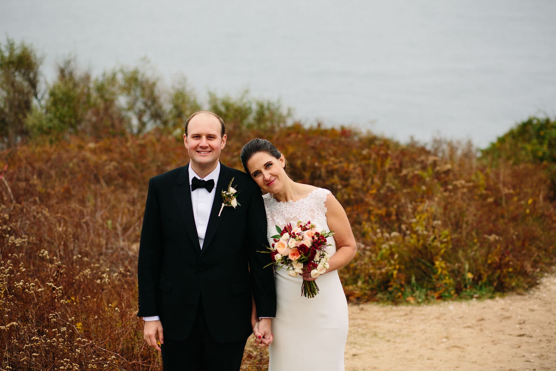 Caitlin and Tom's late autumn Cape Cod wedding | Kelly Benvenuto Photography | Boston Wedding Photographer