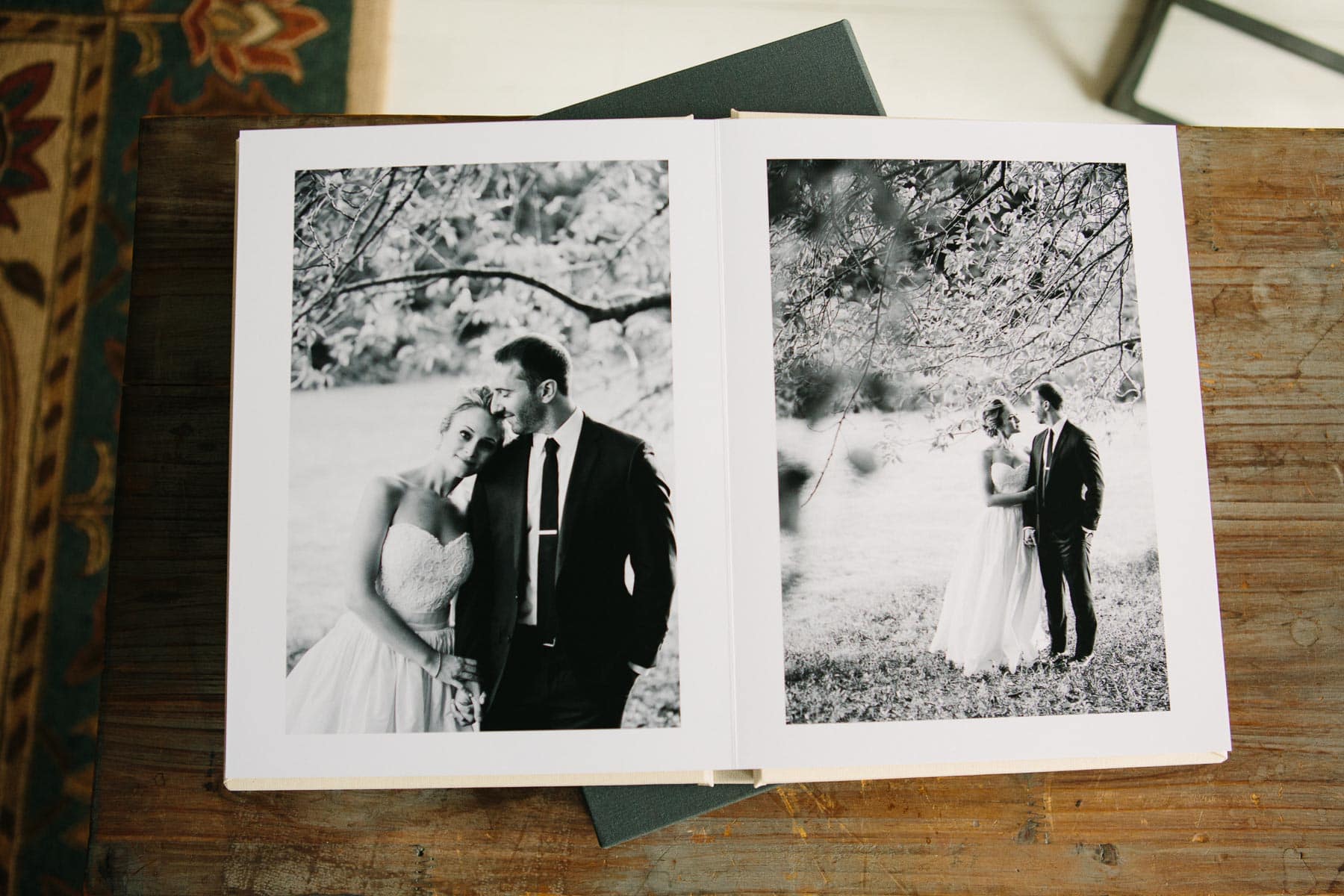 Giclee wedding album by Boston Wedding Photographer Kelly Benvenuto