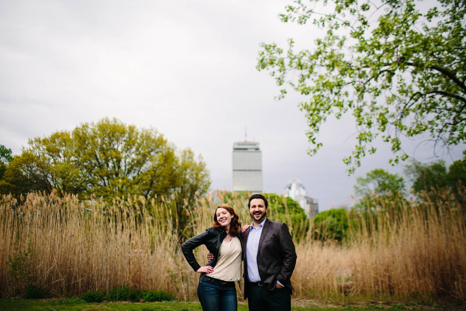 Boston engagement session in the Fens | Kelly Benvenuto Photography | Boston Wedding Photographer