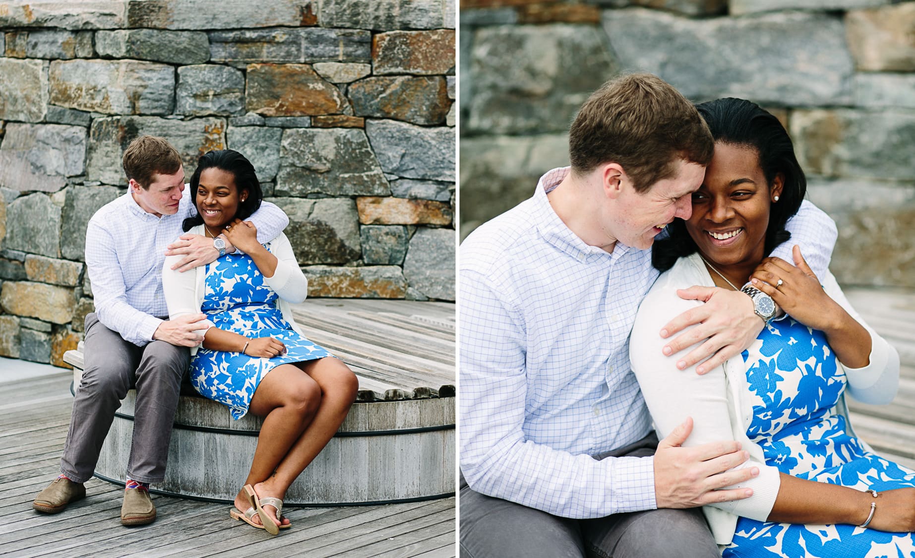 Kayla and Peter's Vermont engagement photography session | Kelly Benvenuto Photography | Boston Wedding Photographer
