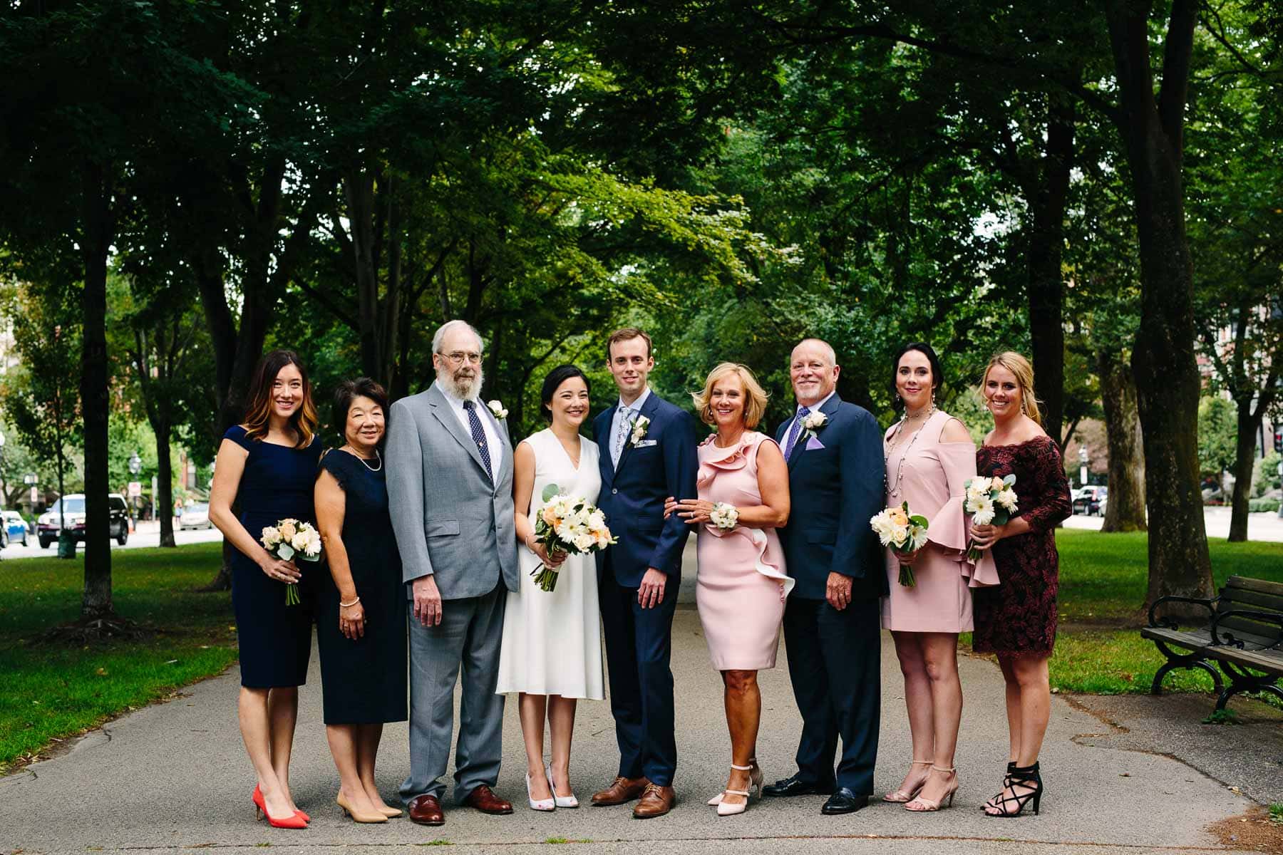 Intimate Cambridge City Hall wedding and portraits in the Boston Public Garden | Kelly Benvenuto Photography | Boston Wedding Photographer