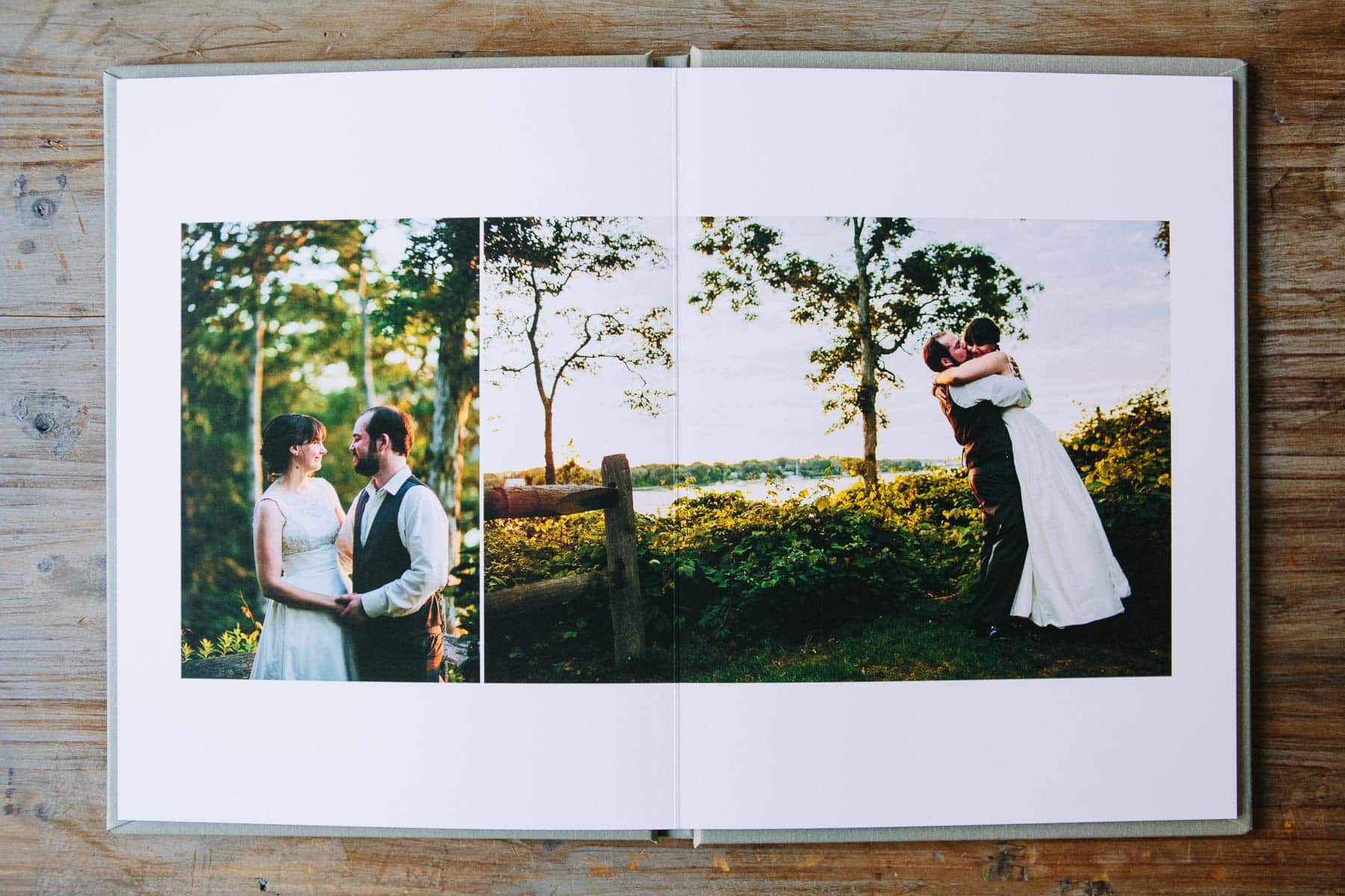 Custom heirloom wedding album | Kelly Benvenuto Photography | Boston Wedding Photographer