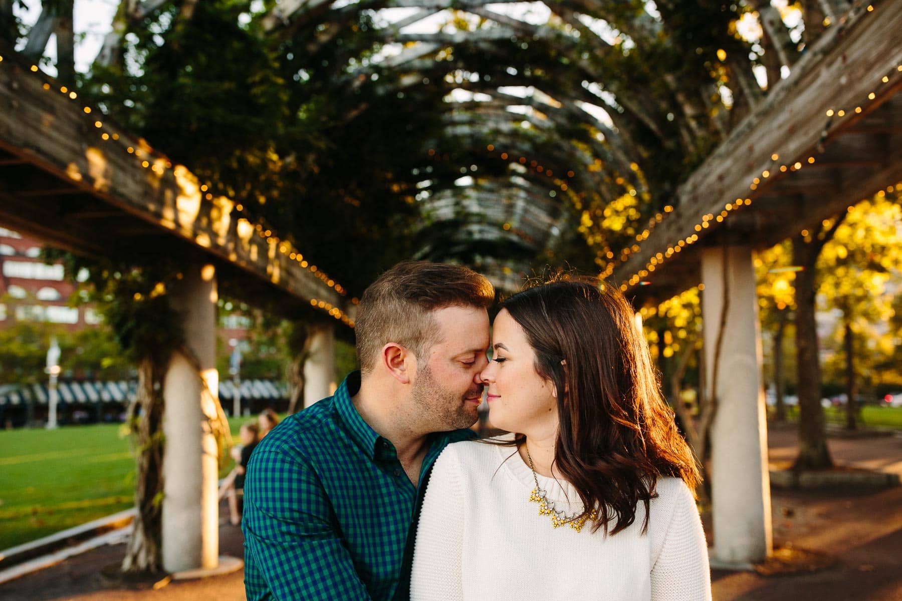 Julie and Kevin's Boston Waterfront engagement session  | Kelly Benvenuto Photography | Boston wedding photographer